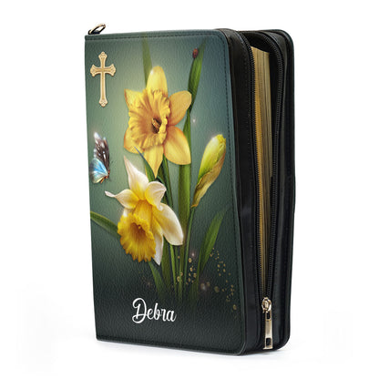 Jesuspirit Personalized Bible Cover | Romans 8:28 | Spiritual Gift Scripture | Best Christian Gifts For Pastor BCH741