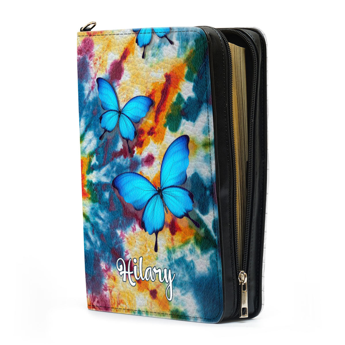 Colorful Personalized Bible Cover - Let Go And Let God H11A