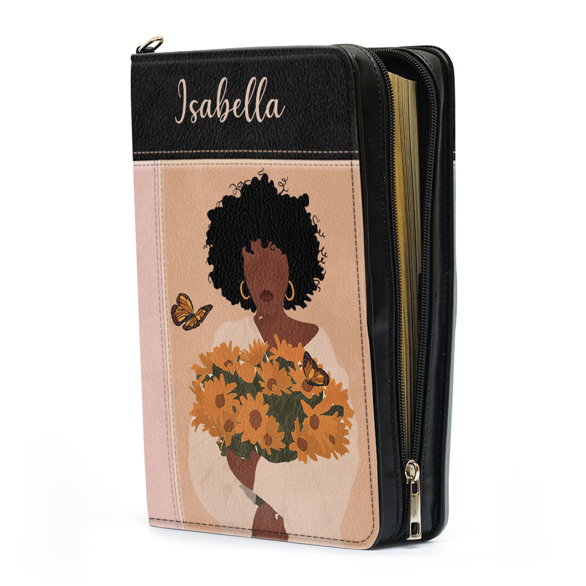 Lovely Personalized Bible Cover - I Put My Faith In God HHN390