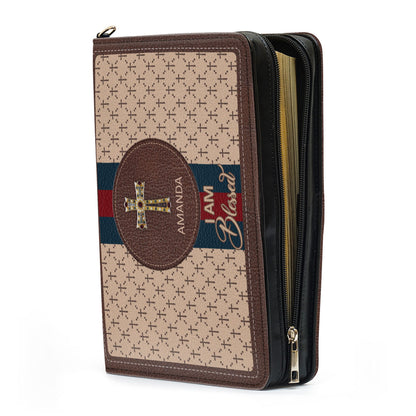 I Am Blessed - Awesome Personalized Bible Cover HIM283