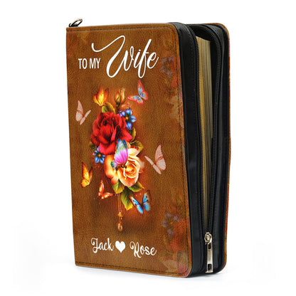 Beautiful Personalized Bible Cover - Best Gift For Wife NUH268