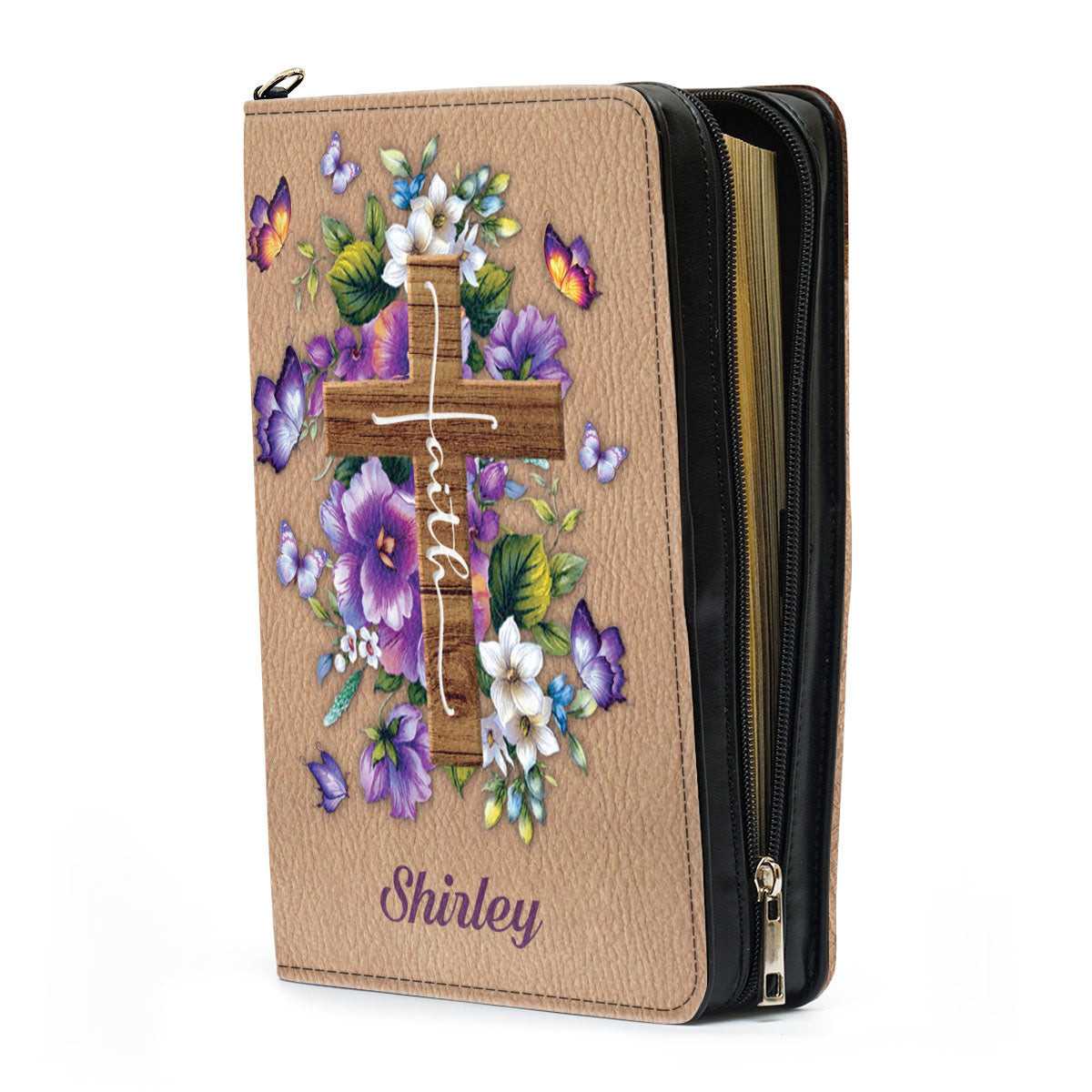 Gorgeous Personalized Bible Cover - I Still Believe In Amazing Grace NUH269A