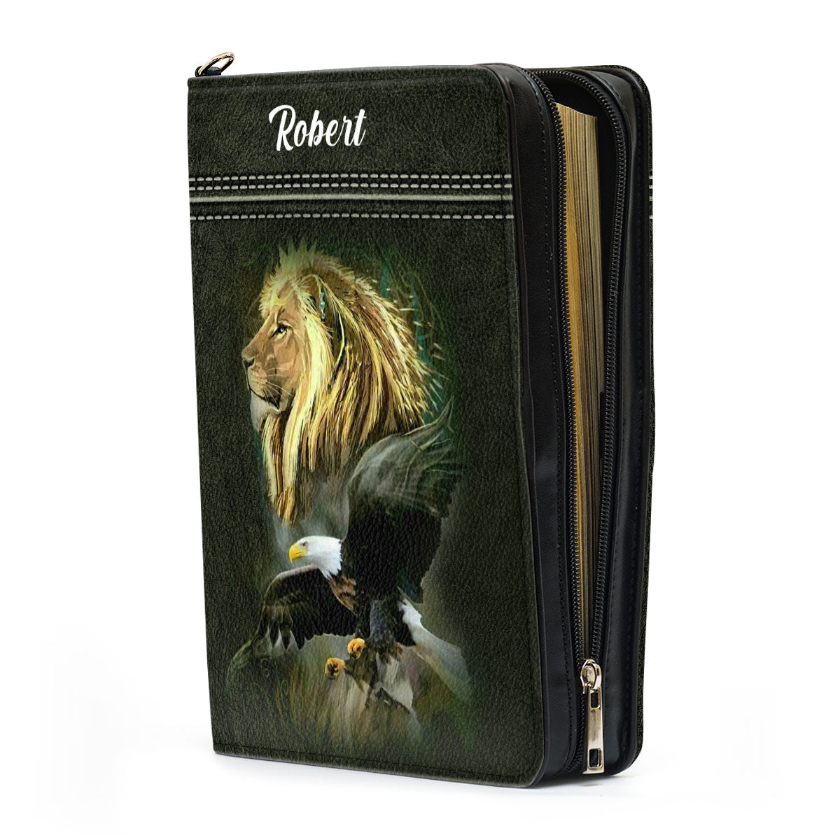 For I Am Not Ashamed Of The Gospel - Personalized Bible Cover NUM467B