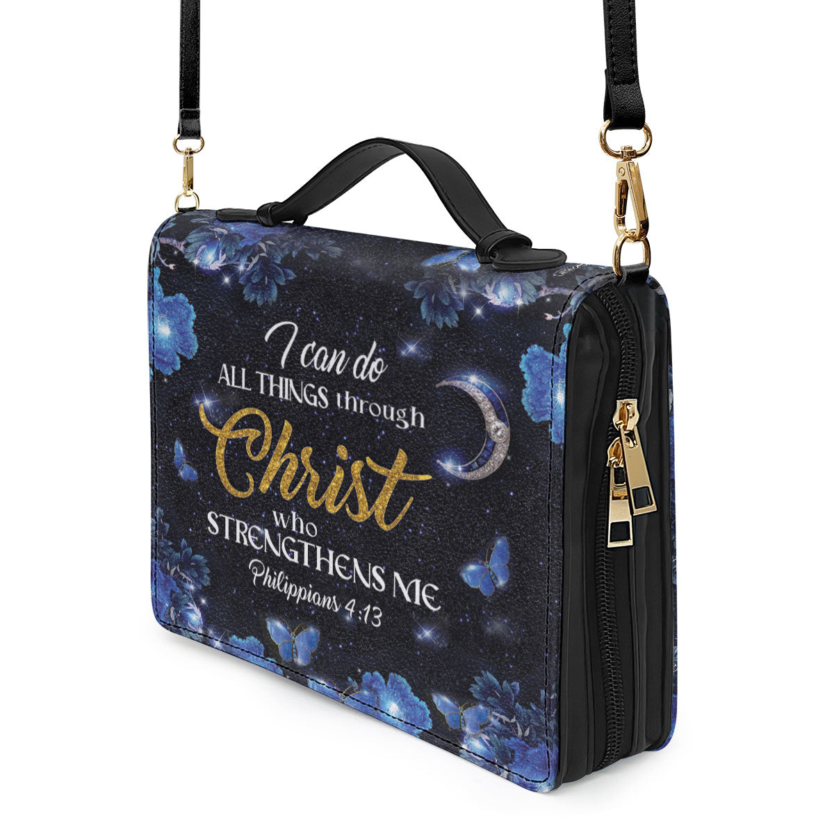 Must-Have Personalized Bible Cover - I Can Do All Things Through Christ NM143A