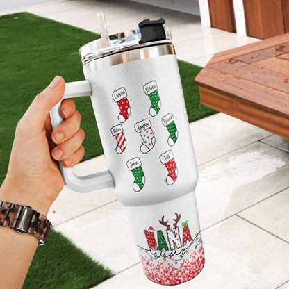 Grandma Claus | Personalized Stainless Steel Tumbler JSSSTPHN2194M
