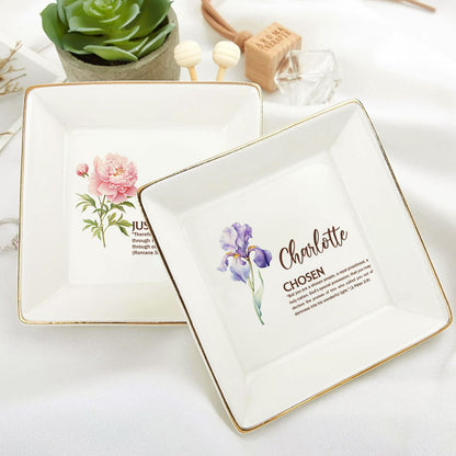 Meaning Of Your Name  | Personalized Jewelry Dish JSJDPH1877L