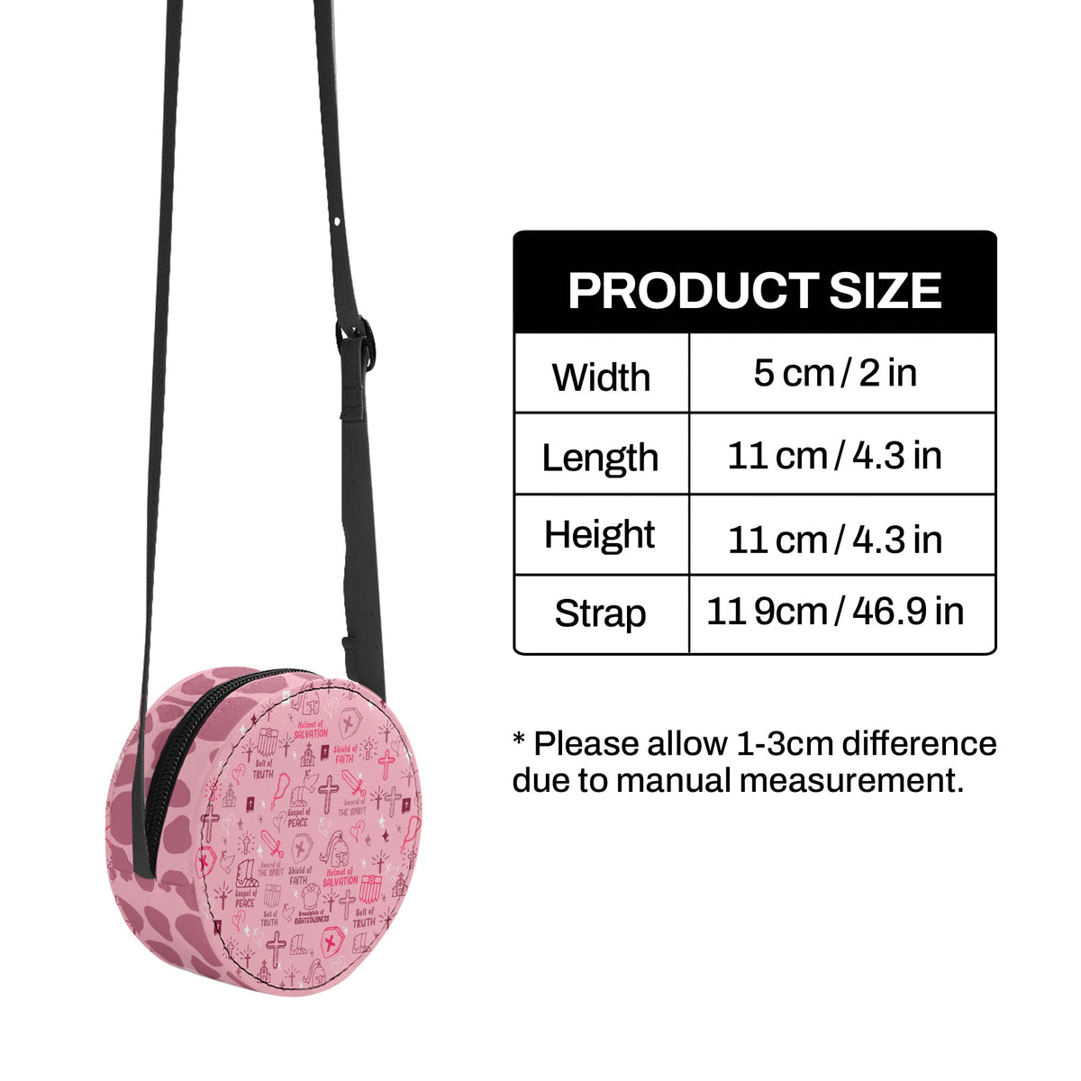 Armor Of God | Personalized Kid Round Purse JSCRBPM1118L