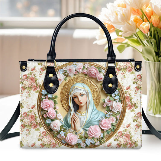 Virgin Mary's Grace | Leather Handbag