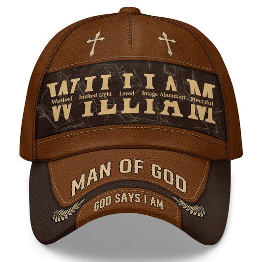 Man Of God | Personalized Classic Cap