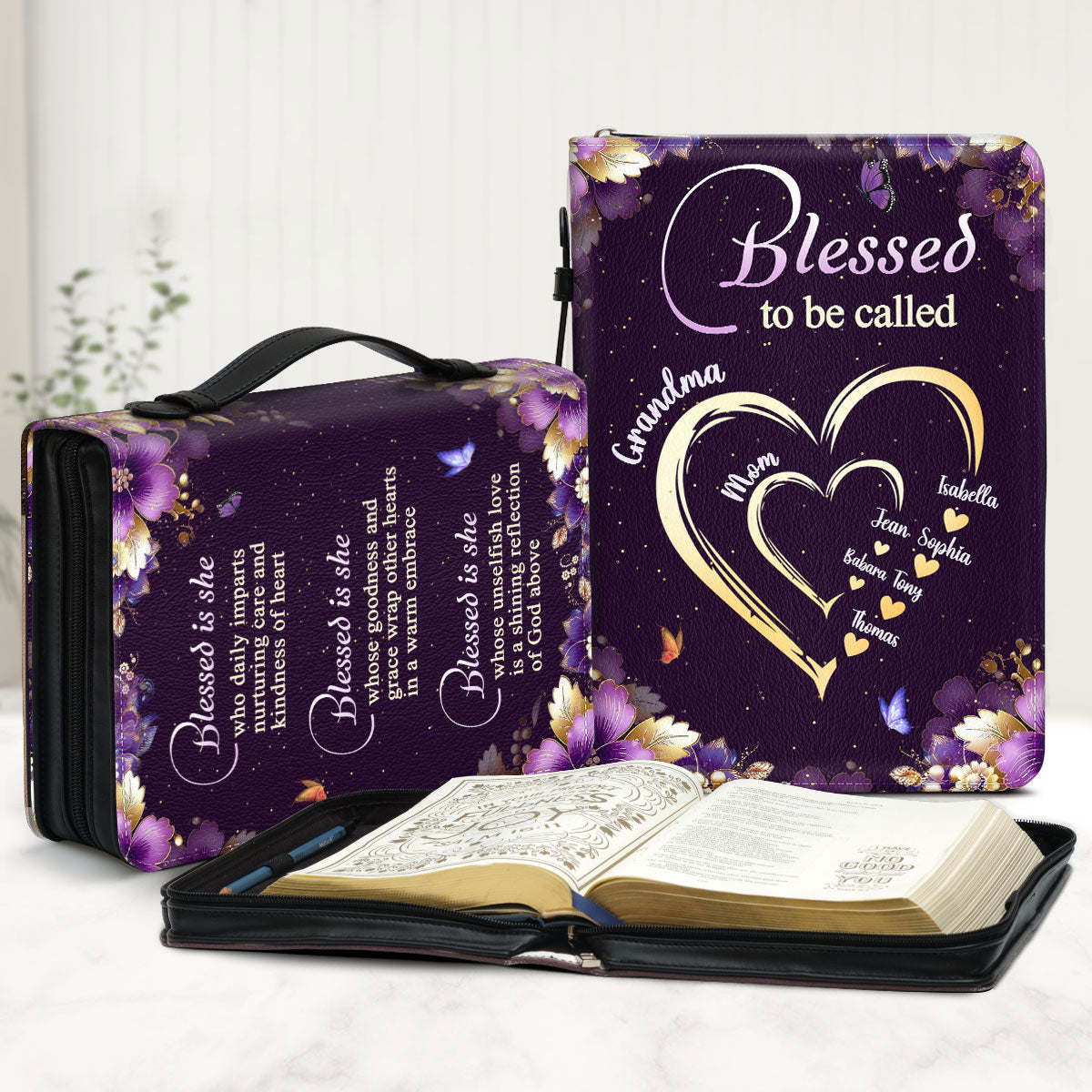 Blessed To Be Called | Personalized Bible Cover