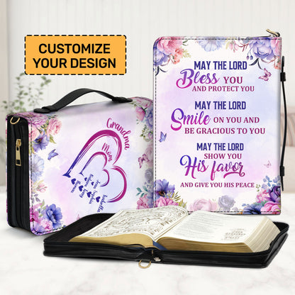 May The Lord Bless You And Protect You | Personalized Bible Cover