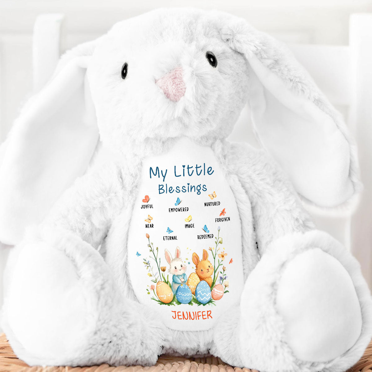 My Little Blessings | Personalized Stuffed Bunny
