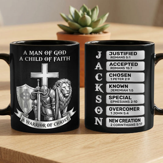 A Man Of God | Personalized Ceramic Coffee Mug
