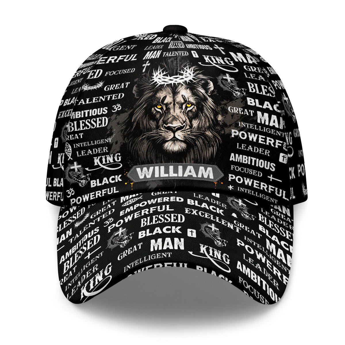 God Says I Am Black Man | Personalized Classic Cap