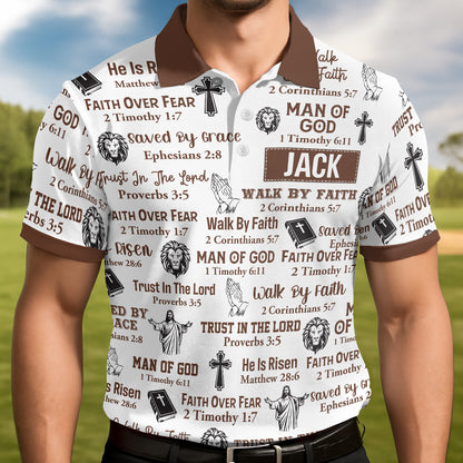 Trust In The Lord  | Personalized Polo Shirt