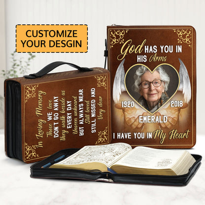 Memorial | Personalized Bible Cover JSBCPPA1349TA