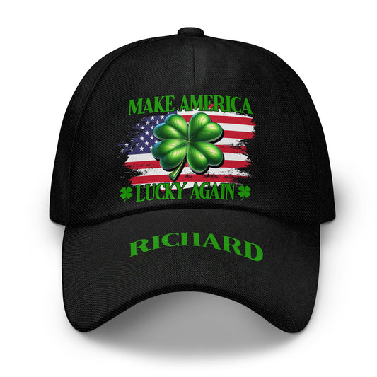 Make America Lucky Again | Personalized Classic Cap