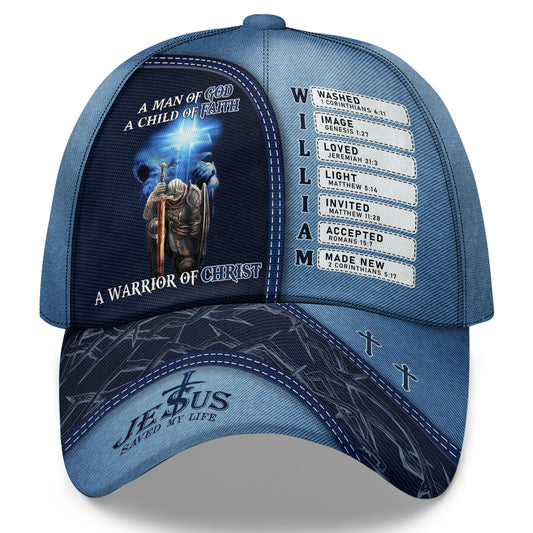 A Man Of God | Personalized Classic Cap