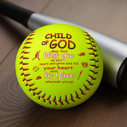 Child Of God | Personalized Softball