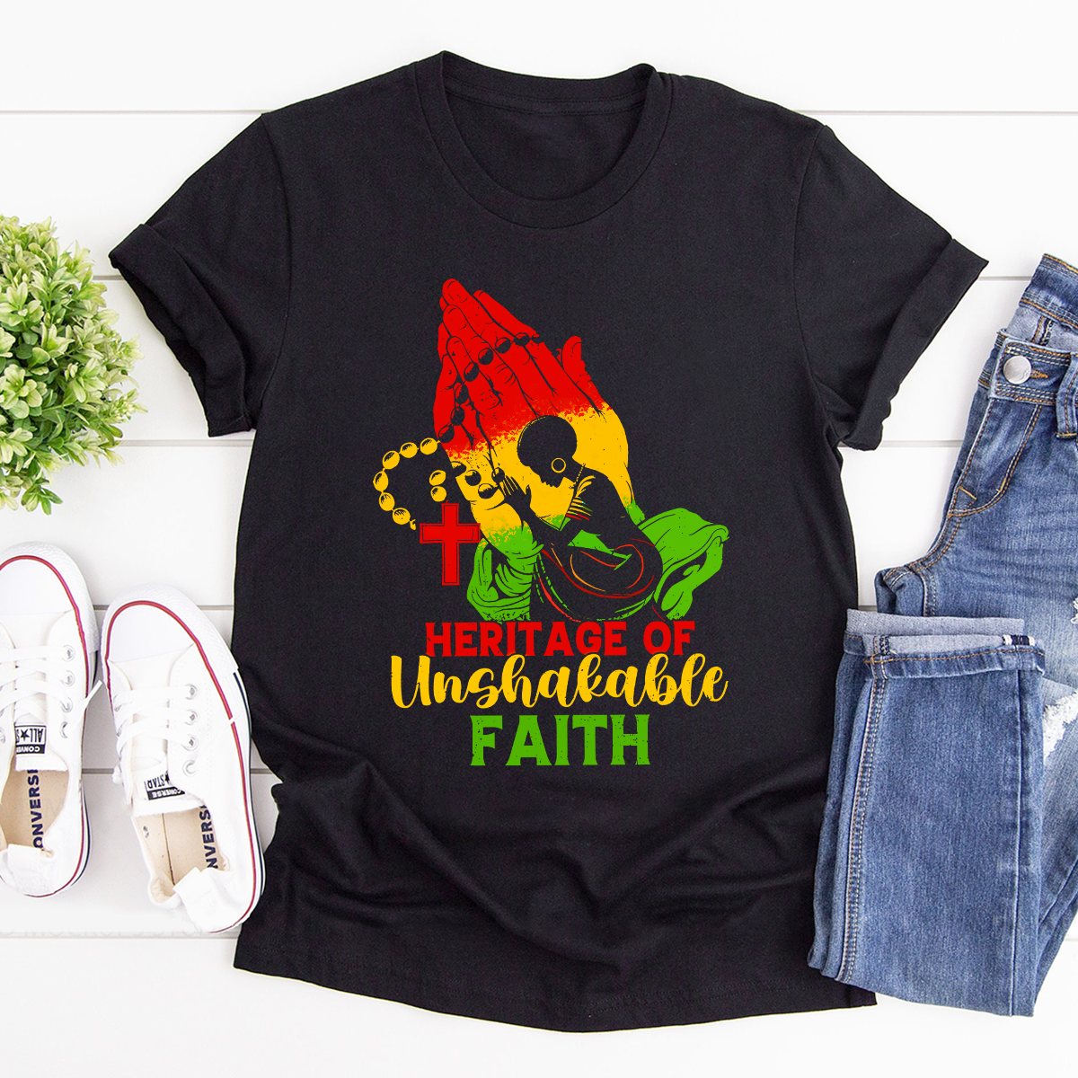 Heritage Of Unshakable Faith |  2D Unisex T-shirt