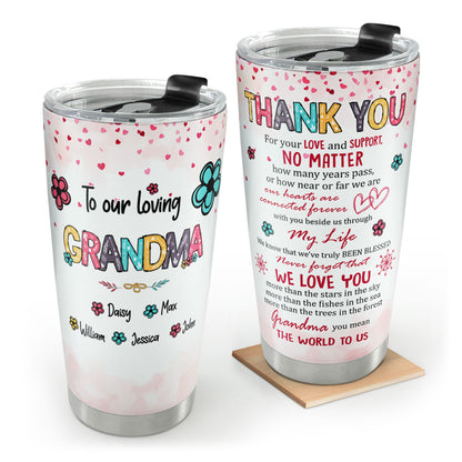 To My Nana | Personalized Stainless Steel Tumbler JSSSTPL2394D