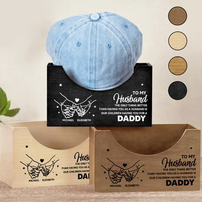 To My Husband | Personalized Cap Holder