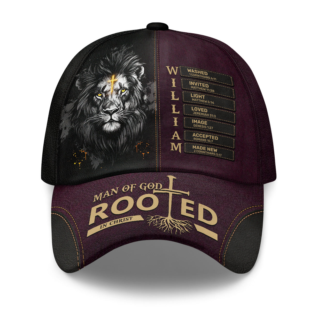 Rooted In Christ | Personalized Classic Cap