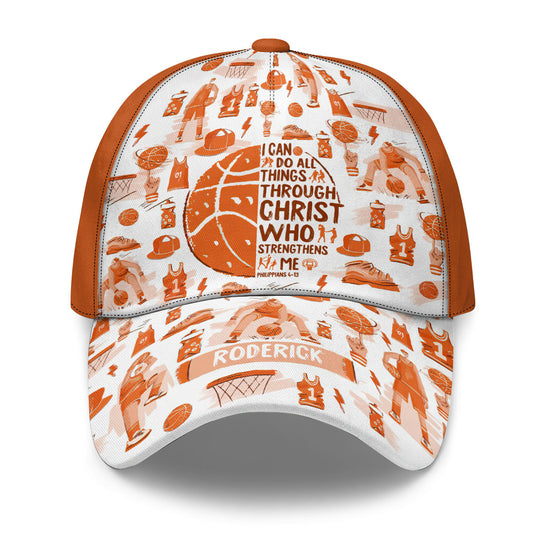 I Can Do All Things Through Christ Who Strengthens Me | Personalized Classic Cap JSCCM1055