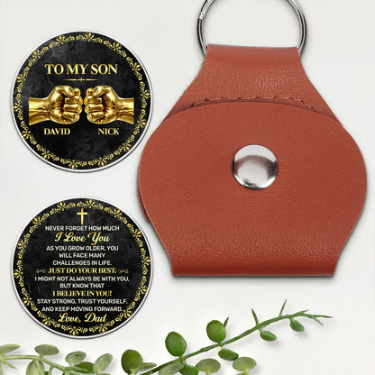 To My Son My Boy | Personalized Pocket Hug