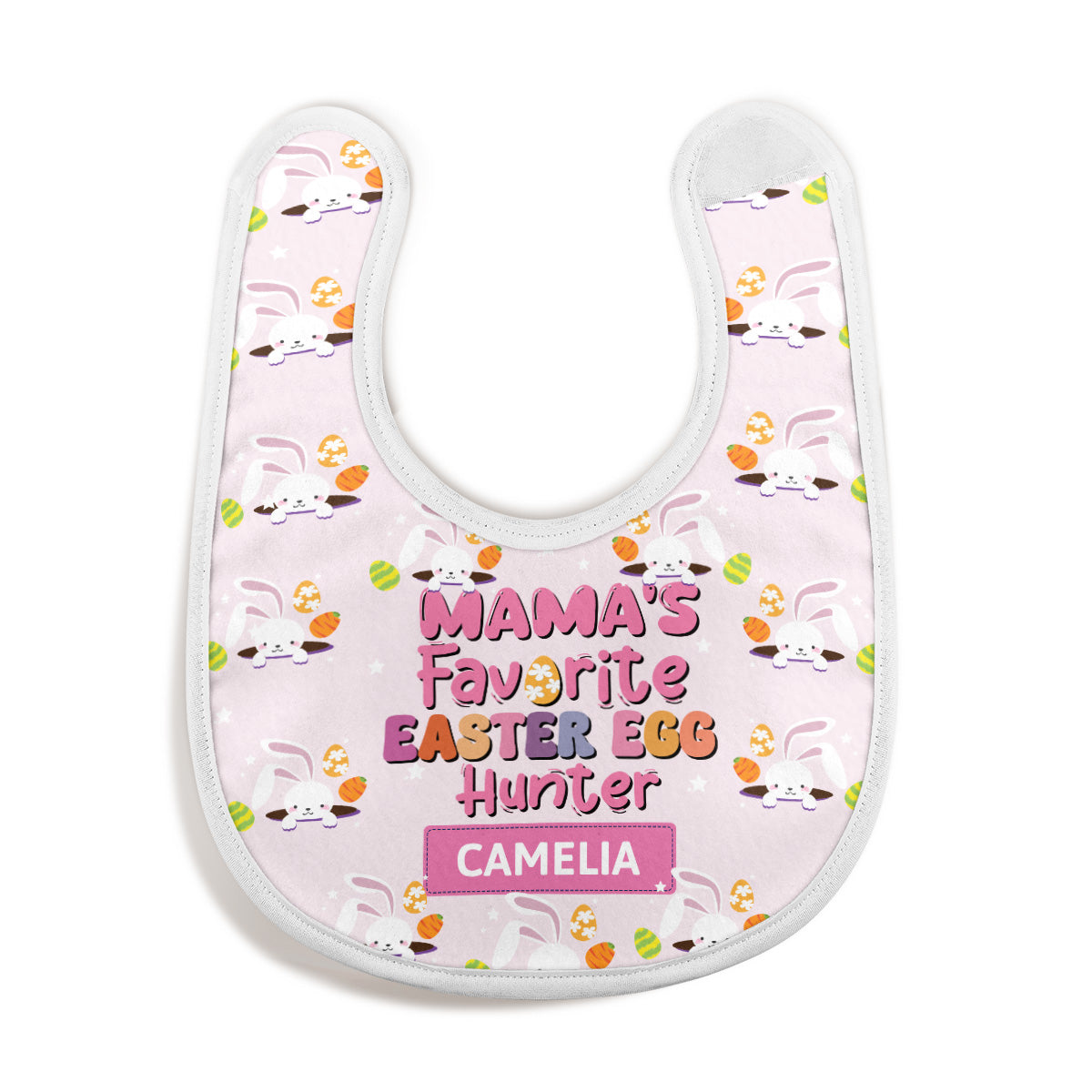 Mama's Favorite Easter Egg Hunter | Personalized Baby Bib
