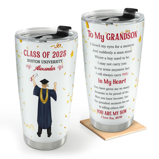 I Closed My Eyes For A Moment  | Personalized Stainless Steel Tumbler