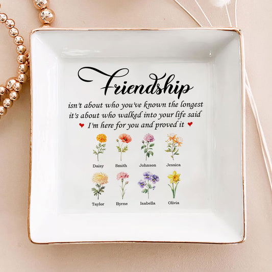 Friendship | Personalized Jewelry Dish JSJDPL2162M