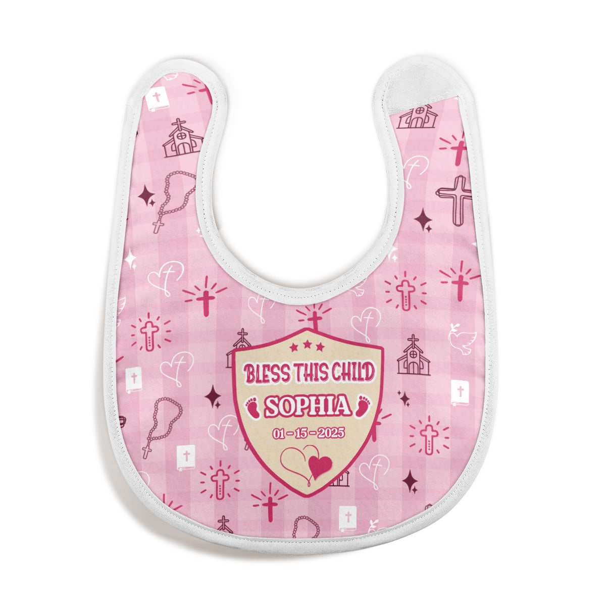 Bless This Child | Personalized Baby Bib