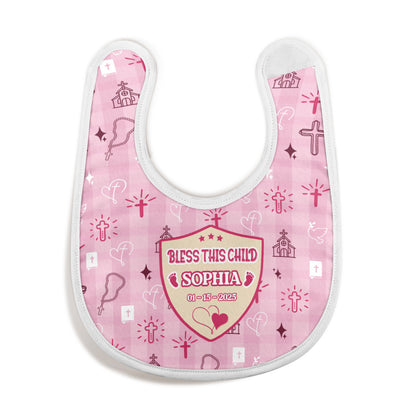 Bless This Child | Personalized Baby Bib
