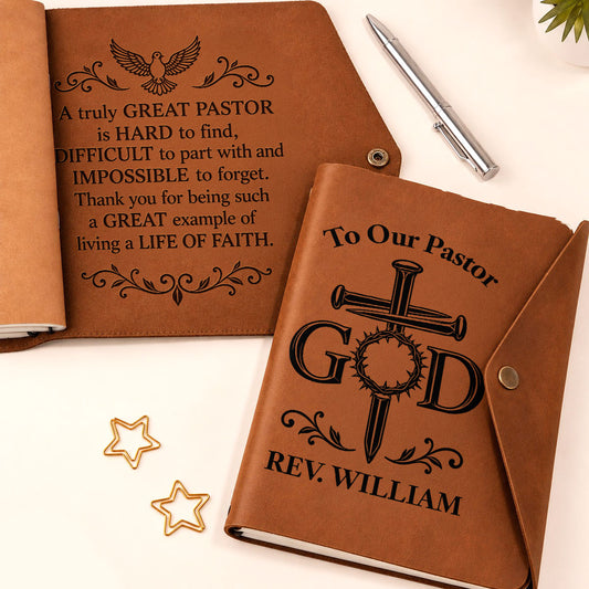 A Truly Great Pastor | Personalized Envelope Journal
