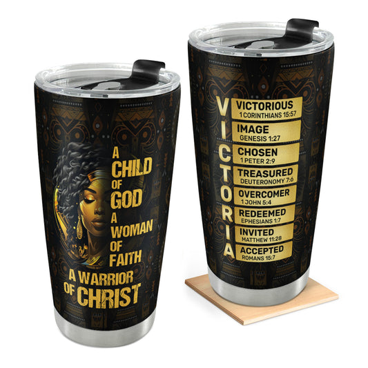 A Child Of God | Personalized Stainless Steel Tumbler