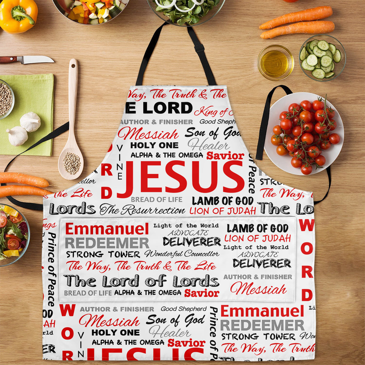The Lord Of Lords |  Apron With Pocket