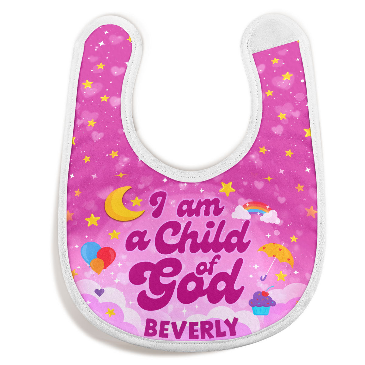 I Am A Child Of God | Personalized Baby Bib