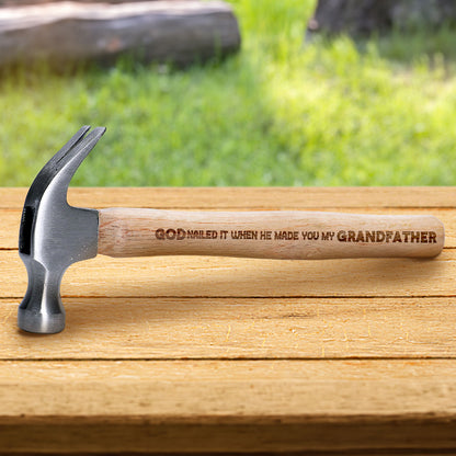 God Nailed It | Personalized Wooden Hammer