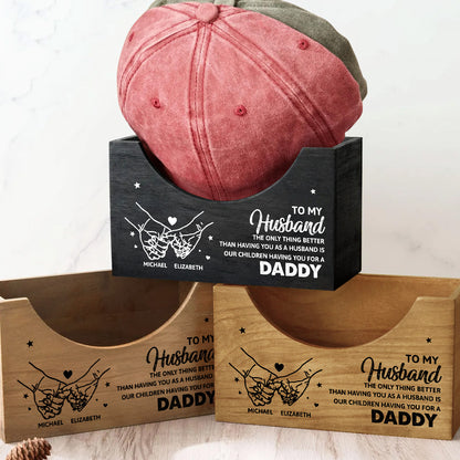 To My Husband | Personalized Cap Holder