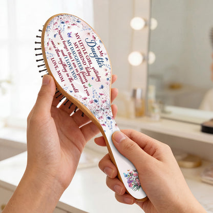 To My Daughter Remember To Pray On It Pray Over It Pray Through It  | Personalized Hair Brush