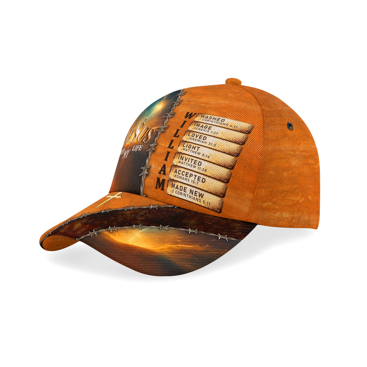Jesus Saved My Life | Personalized Classic Cap