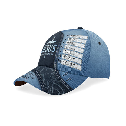 Jesus The Way The Truth The Life | Personalized Classic Cap