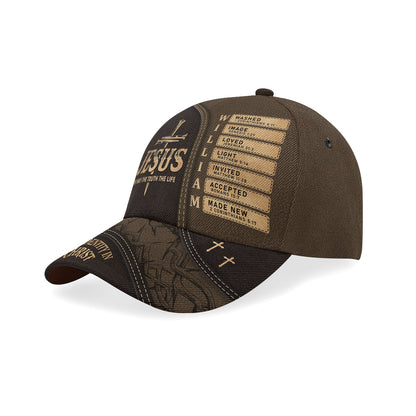 Jesus The Way The Truth The Life | Personalized Classic Cap