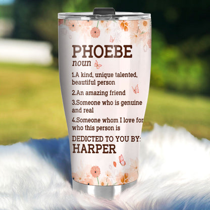 My Bestie Definition | Personalized Stainless Steel Tumbler