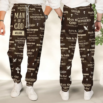 The Lord Is My Shepherd | Personalized Sweatpants
