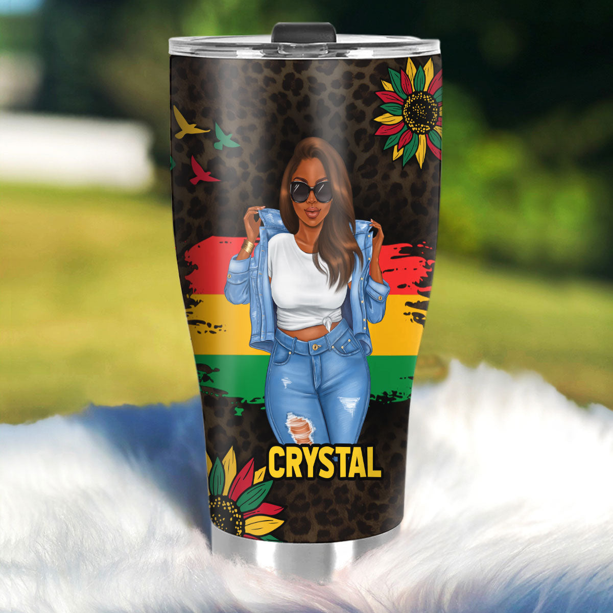 I Am | Personalized Stainless Steel Tumbler JSSSTH873