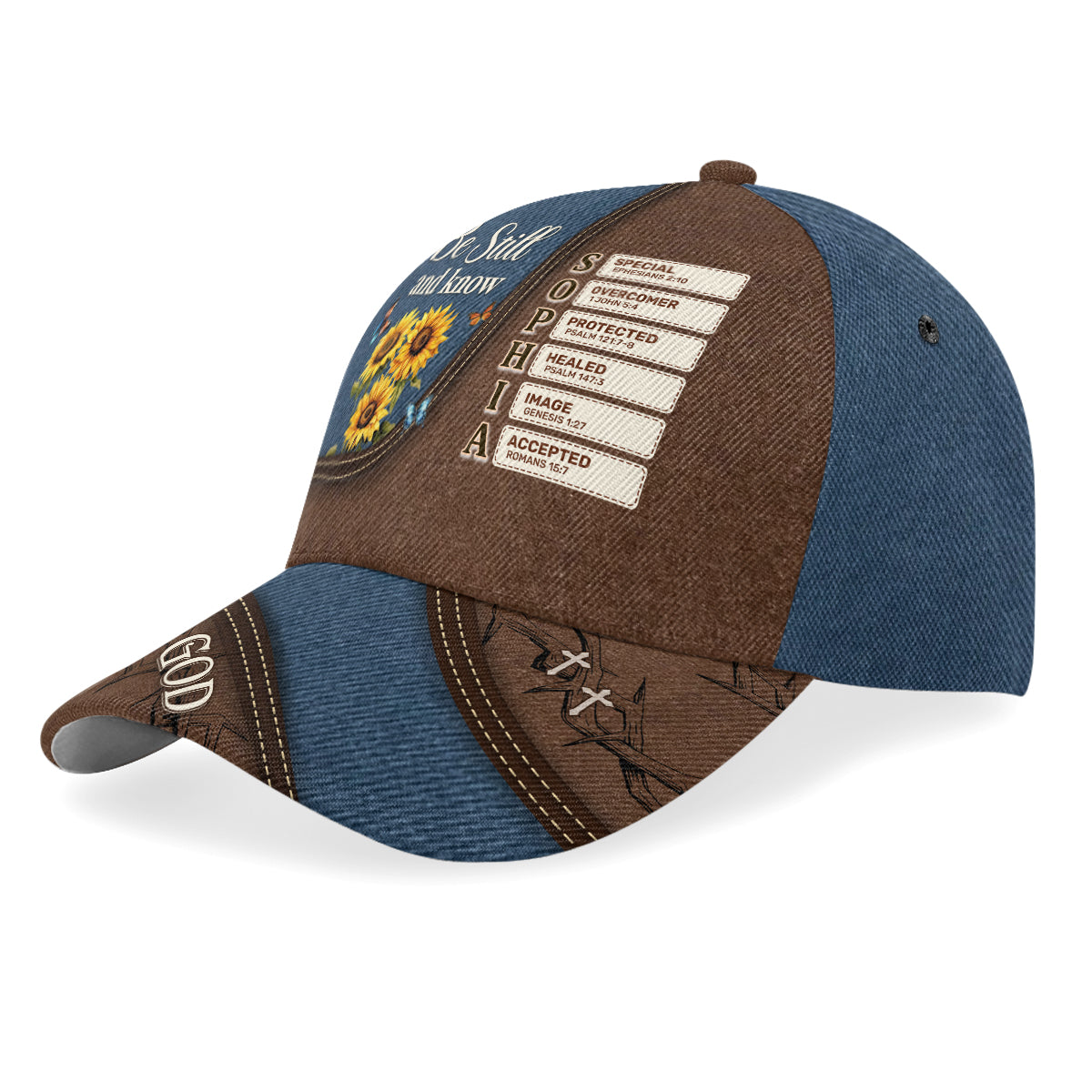 Be Still And Know That I Am God | Personalized Classic Cap