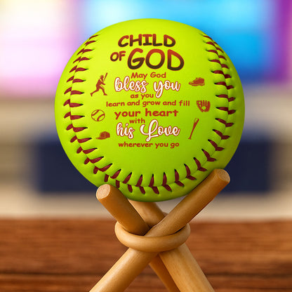 Child Of God | Personalized Softball