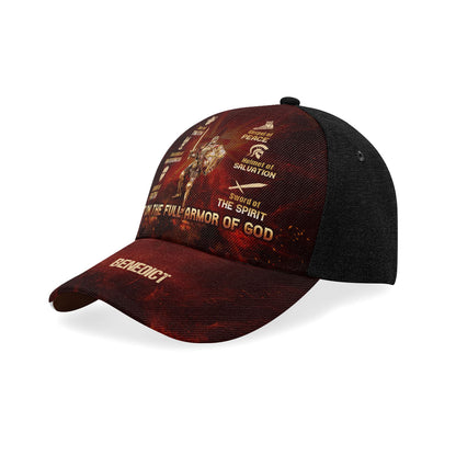 Put On The Full Armor Of God | Personalized Classic Cap JSCCM1039